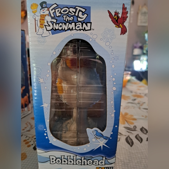 Vintage Frosty the Snowman Bobblehead NIB - Picture 2 of 3